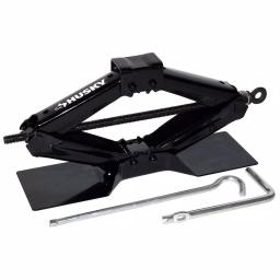 Husky 1-1/2 Ton Scissor Jack, 3000 lb. Capacity, Emergency Roadside Assistance Tool thumbnail 1