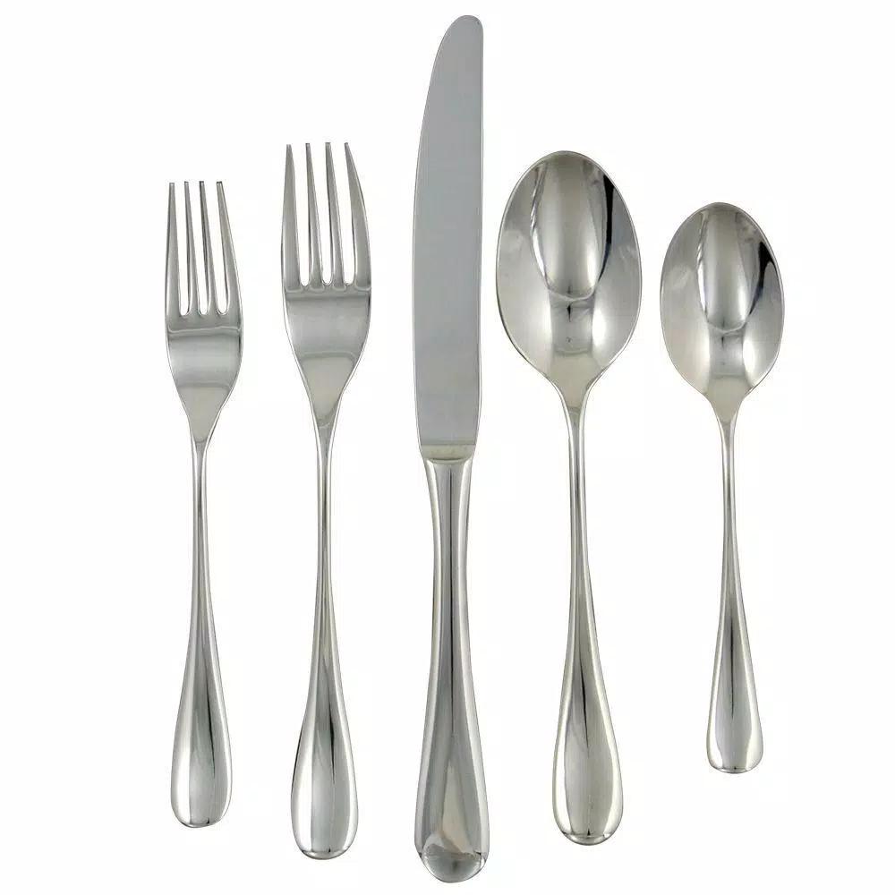 Ginkgo Firenze 20-Piece Stainless Steel Flatware Set, Service for 4