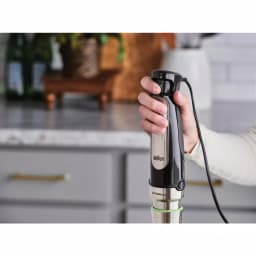 Braun MultiQuick MQ7025X SmartSpeed Immersion Hand Blender with 1.5-Cup Food Processor, Whisk, and Beaker thumbnail 3