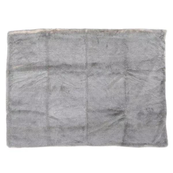 Noble House Toscana Timeless Grey Faux Fur Throw Blanket, 60 x 50 in.