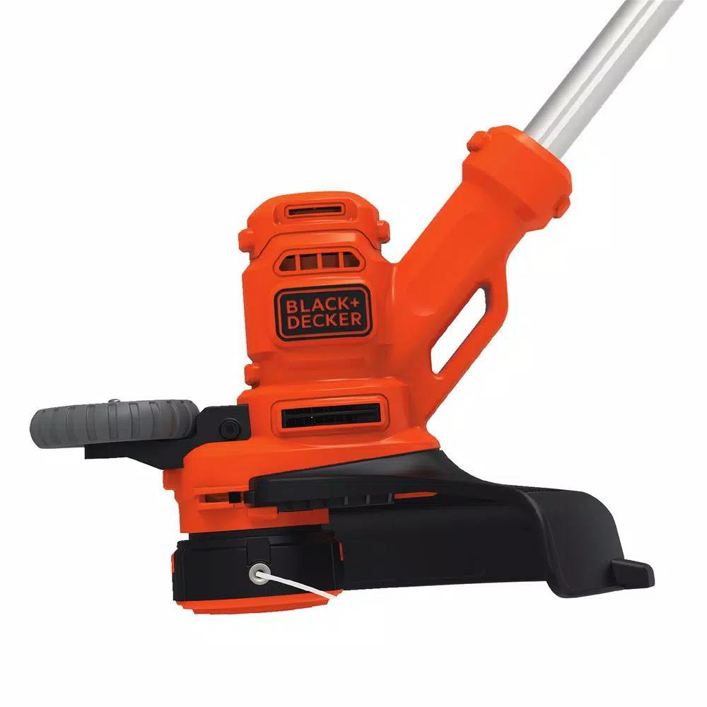 BLACK+DECKER 14 in. 6.5 Amp Corded Electric String Trimmer and Edger with EASYFEED