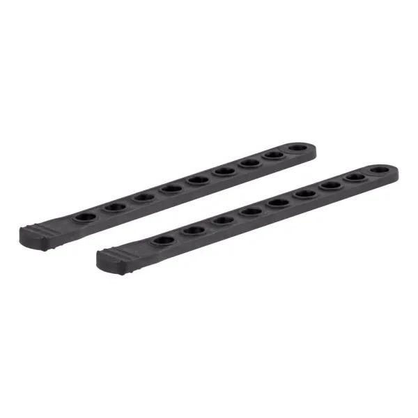CURT Bike Rack Cradle Straps, 2-Pack, Black Rubber