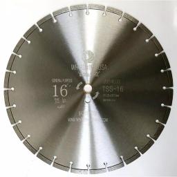 Whirlwind USA 16 in. 28-Teeth Segmented Diamond Saw Blade for Concrete, Stone, and Masonry thumbnail 1