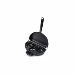 Fox Run Non-Stick Carbon Steel Omelette Pan and Egg Poacher Set, 3-Cup Insert thumbnail 7