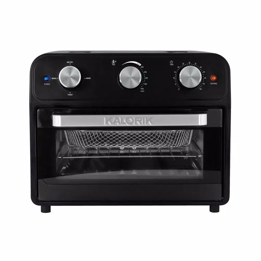 Kalorik 22 Qt. Air Fryer Toaster Oven, Black