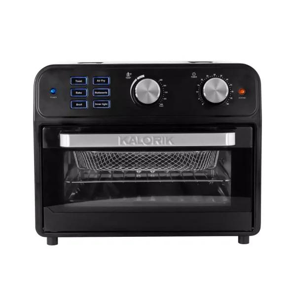 KALORIK 22 Qt. Digital Air Fryer Toaster Oven with Rotisserie - Black