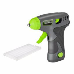 Genesis 8V Cordless Lithium-Ion Rapid Heat-Up Glue Gun Kit with Battery, Charger, and 6 Glue Sticks thumbnail 1