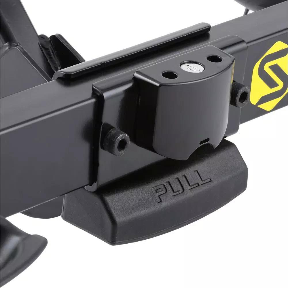 SARIS Superclamp 2-Bike Tray Hitch Bike Rack, 70 lbs Capacity, Black