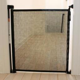 Cardinal Gates 36 in. Retractable Fabric Safety Gate, Black thumbnail 3