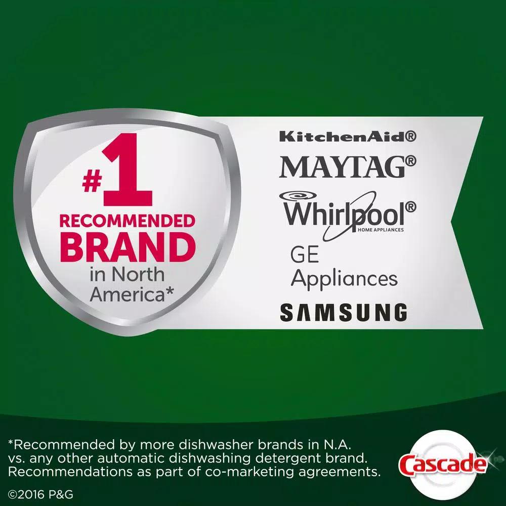 Cascade Platinum ActionPacs Dishwasher Detergent with Dawn, Fresh Scent (2 x 36-Count)