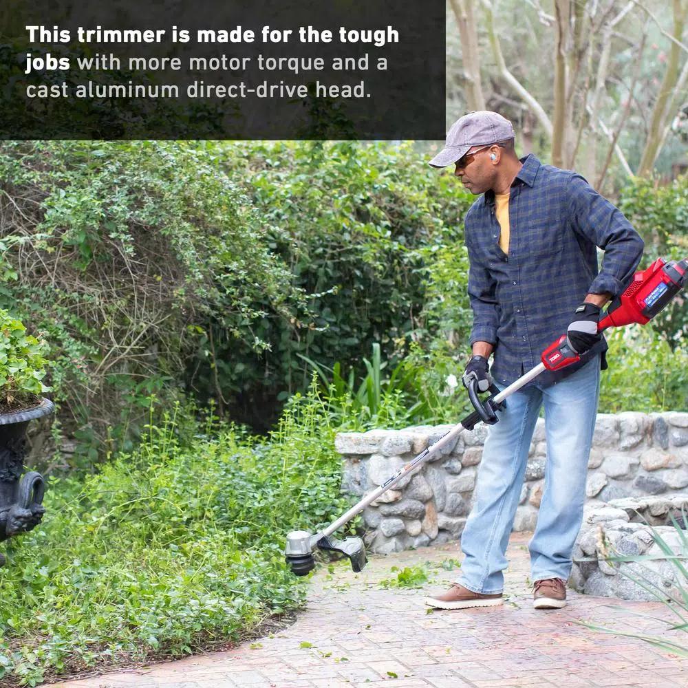 Toro 60V Max Flex-Force Brushless Cordless String Trimmer, 14-16 in. Cutting Width (Tool Only)