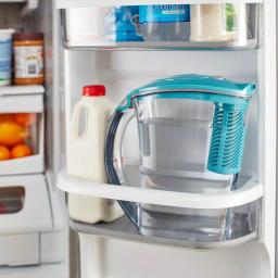 Brita Stream 10-Cup Filter-As-You-Pour Water Pitcher with Filter, Lake Blue thumbnail 3
