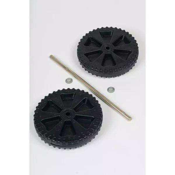 Toter Replacement Wheel Kit for 96 Gallon Two-Wheel Trash Cans