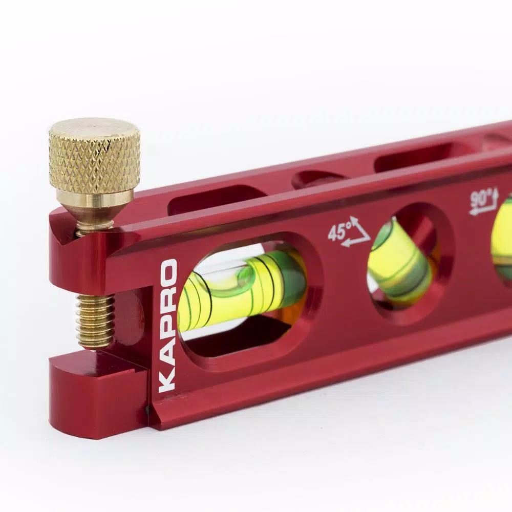 Kapro Pipe Master 6 in. Magnetic Billet Torpedo Level with Set Screw and V-Groove