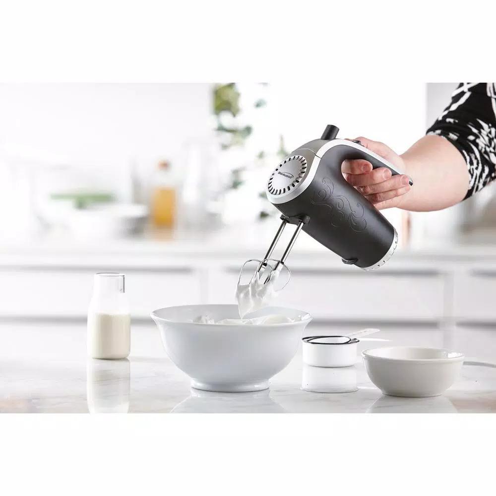 Brentwood Appliances 5-Speed Handheld Mixer, 150W, Black
