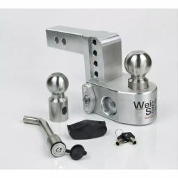 Weigh Safe Weigh-Safe 4 in. Drop Adjustable Class V Ball Mount with Built-in Hydraulic Scale thumbnail 1