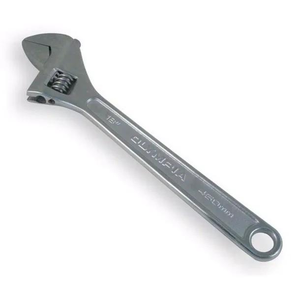Olympia Tools 18 in. Adjustable Wrench, Hardened Drop Forged Alloy Steel