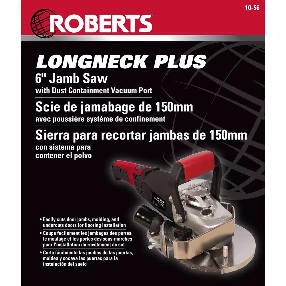 ROBERTS Longneck Plus 120 V 6 in. Jamb and Undercut Saw with 1100W Motor