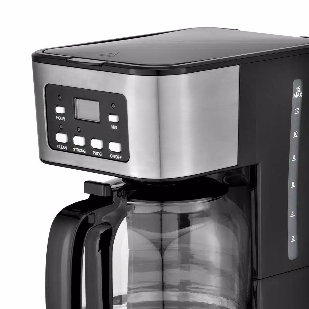 Brentwood Appliances Brentwood 12-Cup Digital Coffee Maker, Black