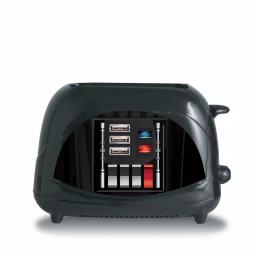 Uncanny Brands Star Wars Empire Collection Darth Vader 2-Slice Toaster thumbnail 2