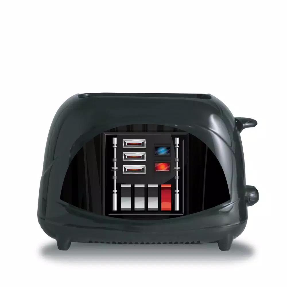 Uncanny Brands Star Wars Empire Collection Darth Vader 2-Slice Toaster