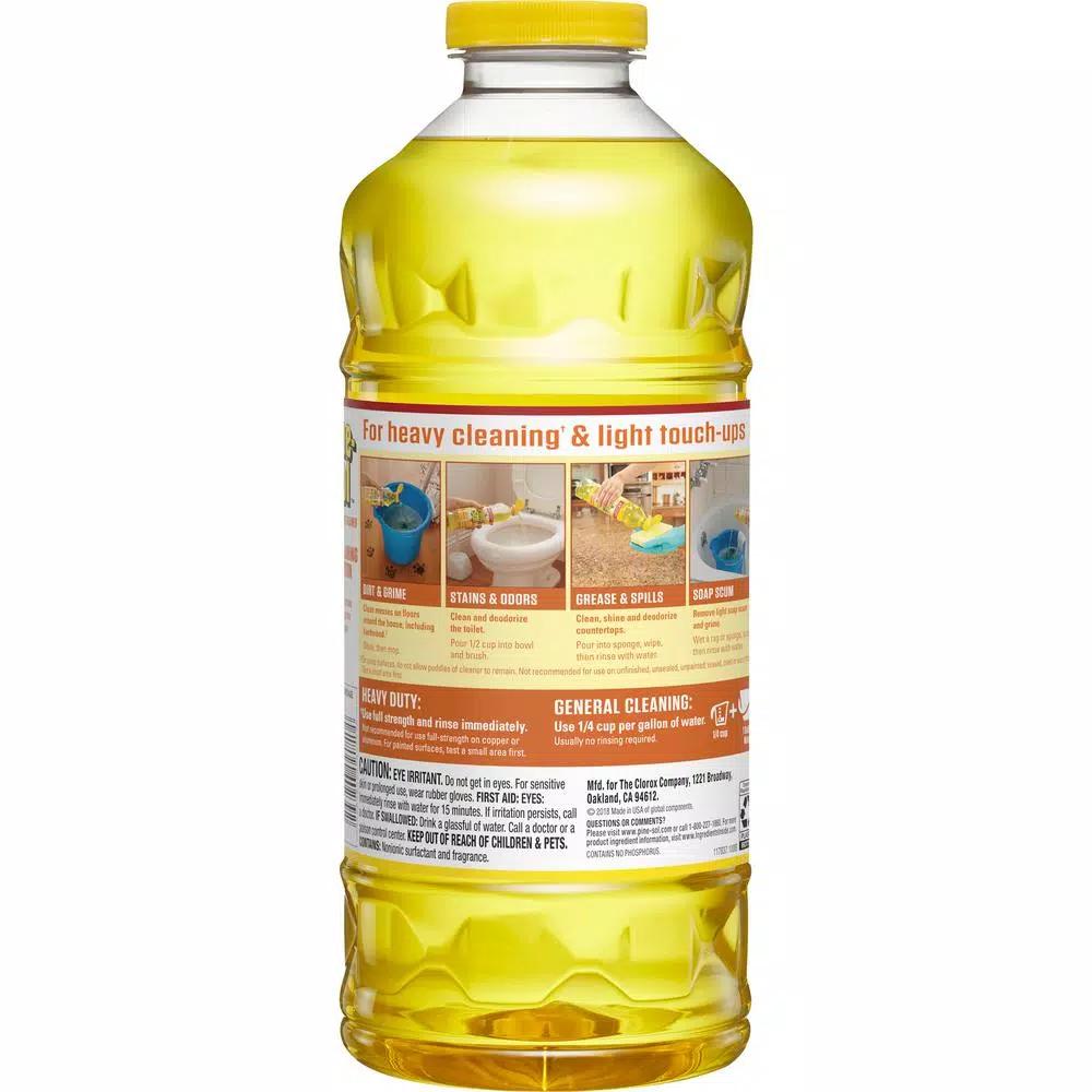 Pine-Sol Lemon Fresh All Purpose Multi-Surface Cleaner, 60 oz