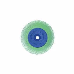Dedeco Sunburst 6 in. TC Radial Polishing Disc - 1/2 in. Arbor - 1 Micron U-Fine thumbnail 1