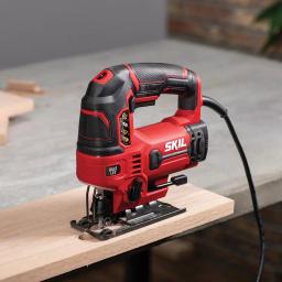 SKIL 6 Amp Corded Electric Orbital Jigsaw with Halo Light and Tool-Free Blade Change thumbnail 2