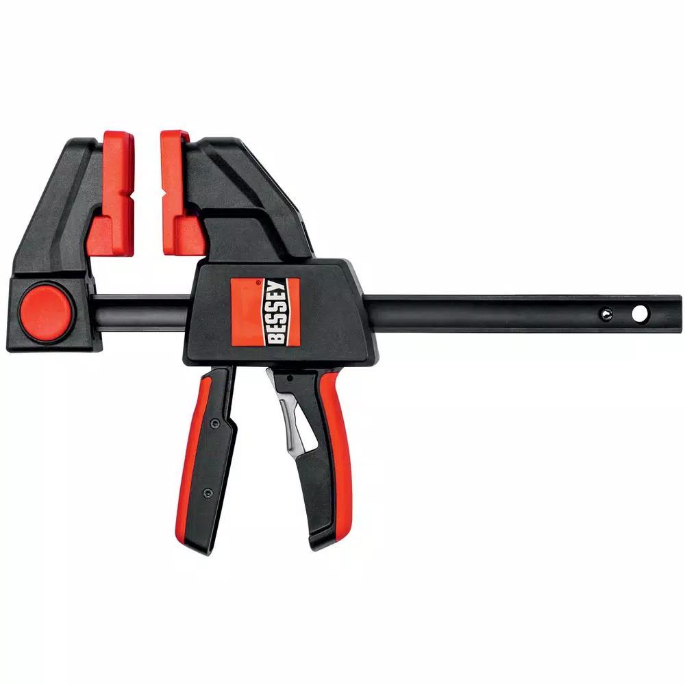 BESSEY 24 in. X-Large Trigger Clamp, 600 lbs. Clamping Force, 3-5/8 in. Throat Depth
