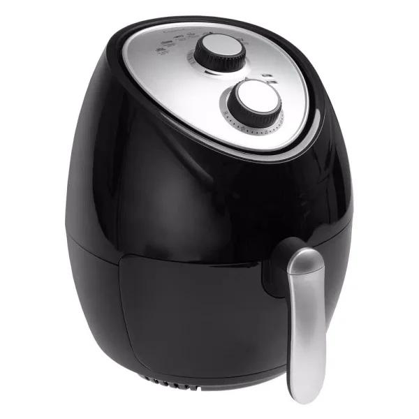 Classic Cuisine 3.7 Qt. Oil-Free Air Fryer, 1500W, Black
