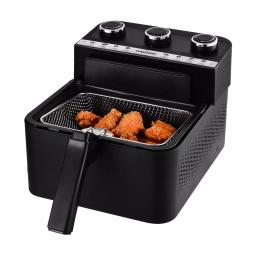 KALORIK 2-in-1 Air Fryer and Deep Fryer, 3.5 Qt., Black thumbnail 3
