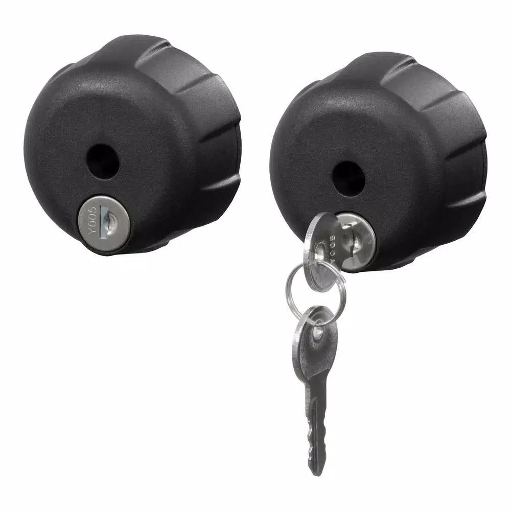 CURT Tray-Style Bike Rack Locking Knobs Replacement Set (2-Pack)