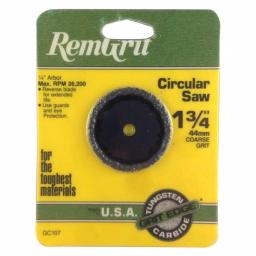 RemGrit 1-3/4 in. Coarse Grit Carbide Grit Circular Saw Blade thumbnail 2
