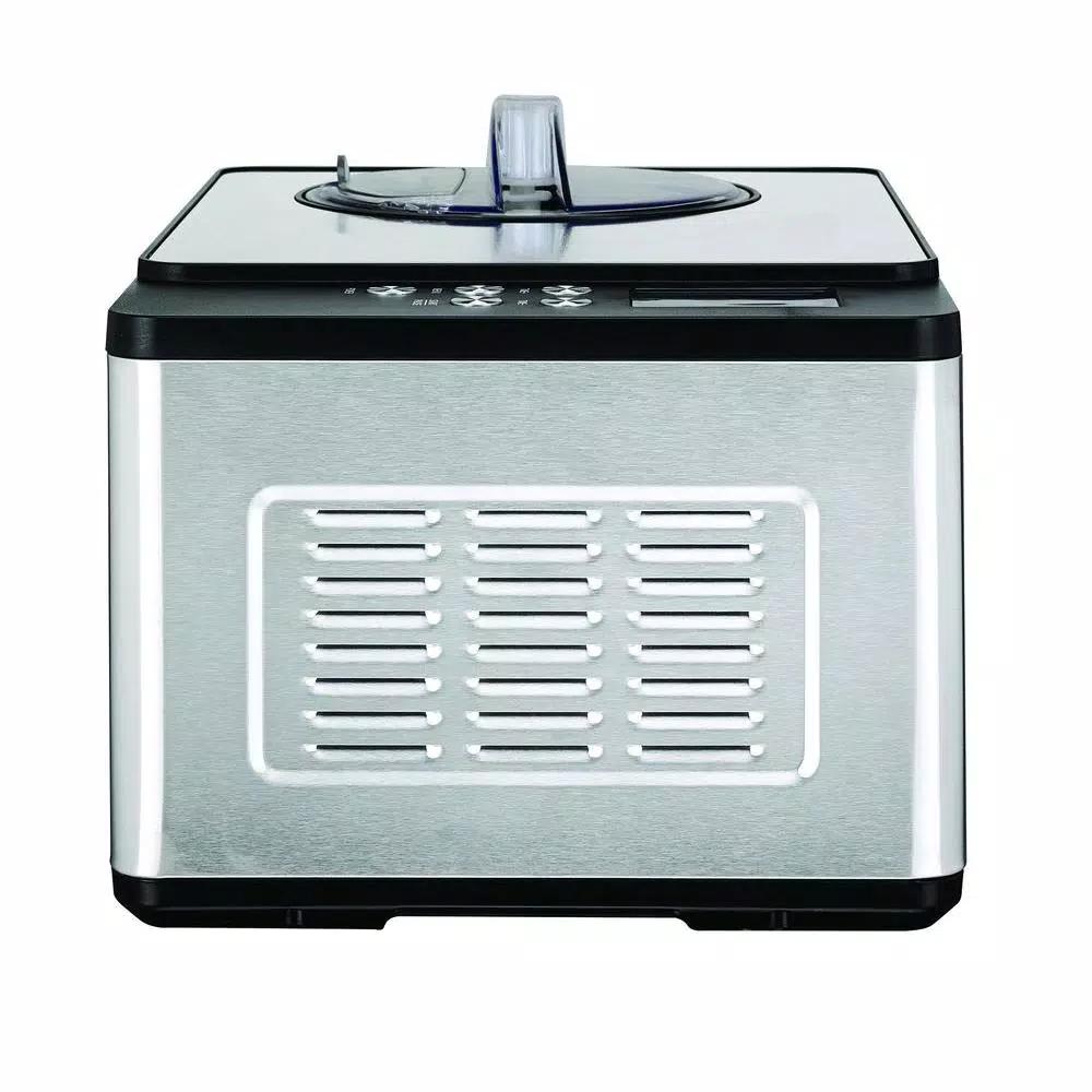 Whynter ICM-200LS 2.1 Qt. Stainless Steel Electric Ice Cream Maker with Built-In Compressor