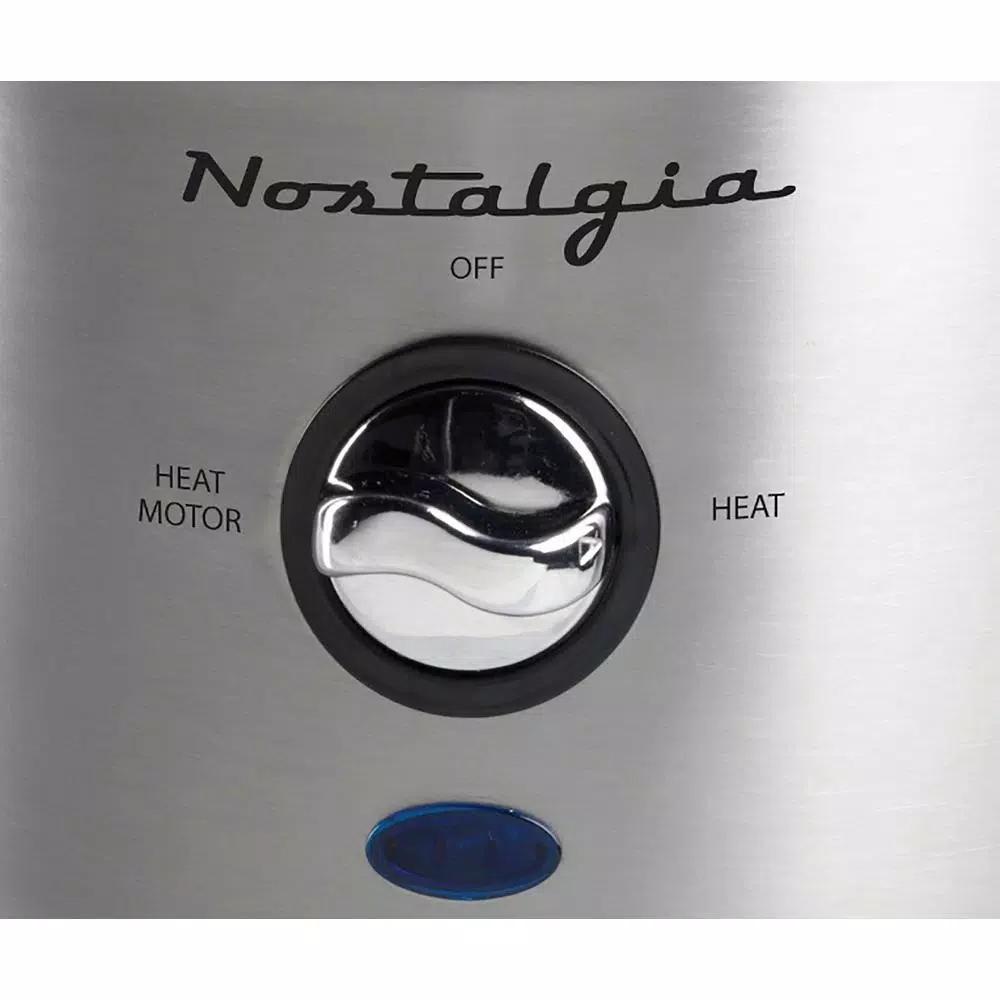 Nostalgia 3-Tier Stainless Steel Cascading Fondue Fountain with Auger-Style Flow