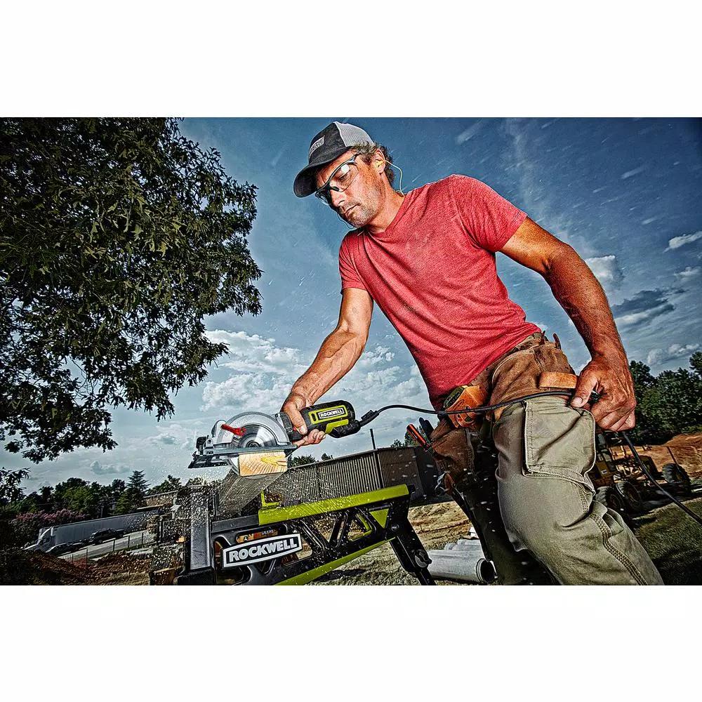 Rockwell 4-1/2 in. 5 Amp Compact Corded Circular Saw