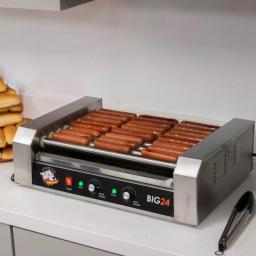 Funtime Roller Dog 289 sq. in. Stainless Steel Hot Dog Roller Grill thumbnail 2