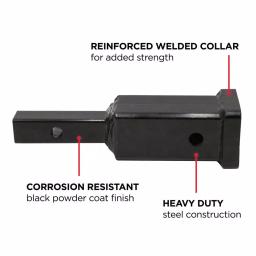TowSmart Class II to Class III Receiver Adapter - 1-1/4 in Steel Hitch Adapter thumbnail 5