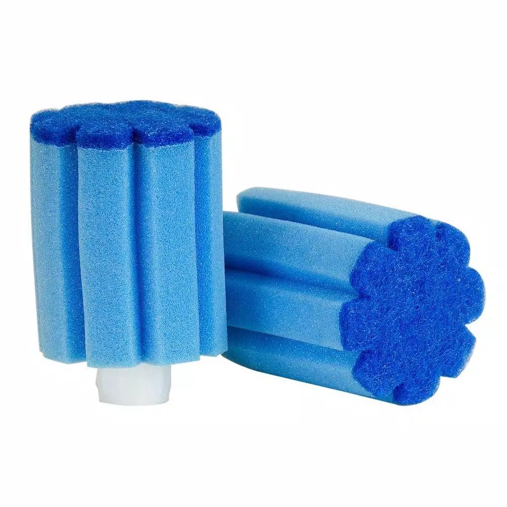 Lysol Glass Wand Sponge Refills, 2-Pack, Antimicrobial Scouring Pads
