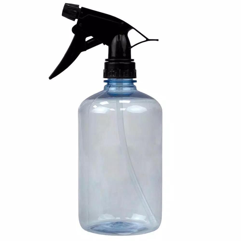 Unbranded 17 oz. Clear Plastic Spray Bottle - Multi-Purpose Empty Mister for Cleaning, Detailing, and Hair Care