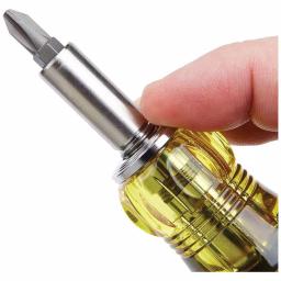 Klein Tools 14-in-1 Multi-Bit Adjustable Length Screwdriver with Impact Rated Blade thumbnail 11