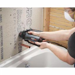 Rotozip RotoSaw+ 6 Amp Corded Variable Speed Spiral Saw Kit with Dust Vault (6-Piece) thumbnail 5