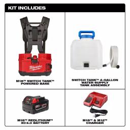 Milwaukee M18 FUEL 9 in. Cut Off Saw Kit with ONE-KEY and M18 SWITCH TANK Water Supply Kit thumbnail 3