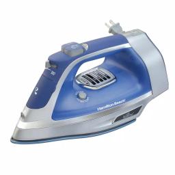 Hamilton Beach Durathon Nonstick Steam Iron with 1700W Power and 3-Way Auto Shutoff thumbnail 1