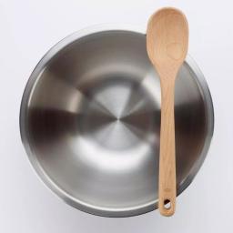 OXO Good Grips 3-Piece Beech Wood Utensil Set - Spoon, Slotted Spoon, and Turner thumbnail 4