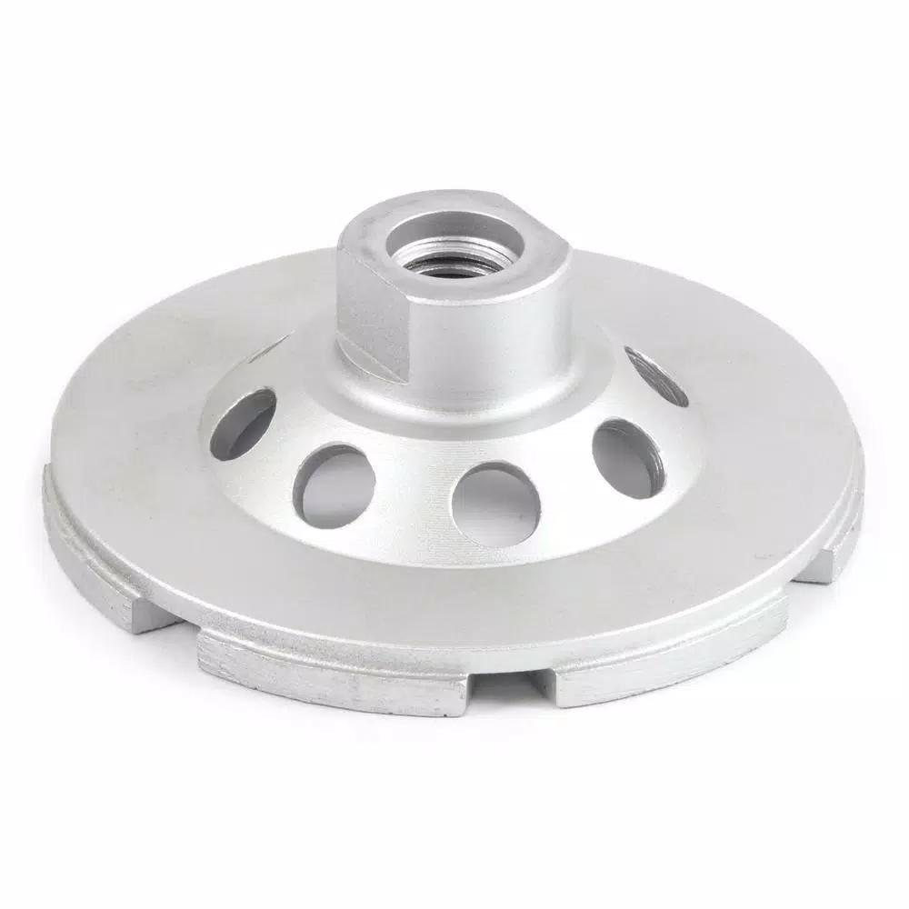 Forney 4 in. Diamond Cup Wheel for Concrete, Masonry, and Stone