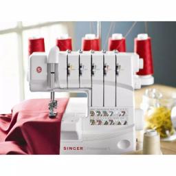 Singer 14T968DC Professional 5-Thread Serger Overlock Sewing Machine, White thumbnail 4