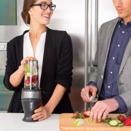 Ninja Fit 700W Personal Blender, 16 oz. Nutri Ninja Cups, Black thumbnail 5