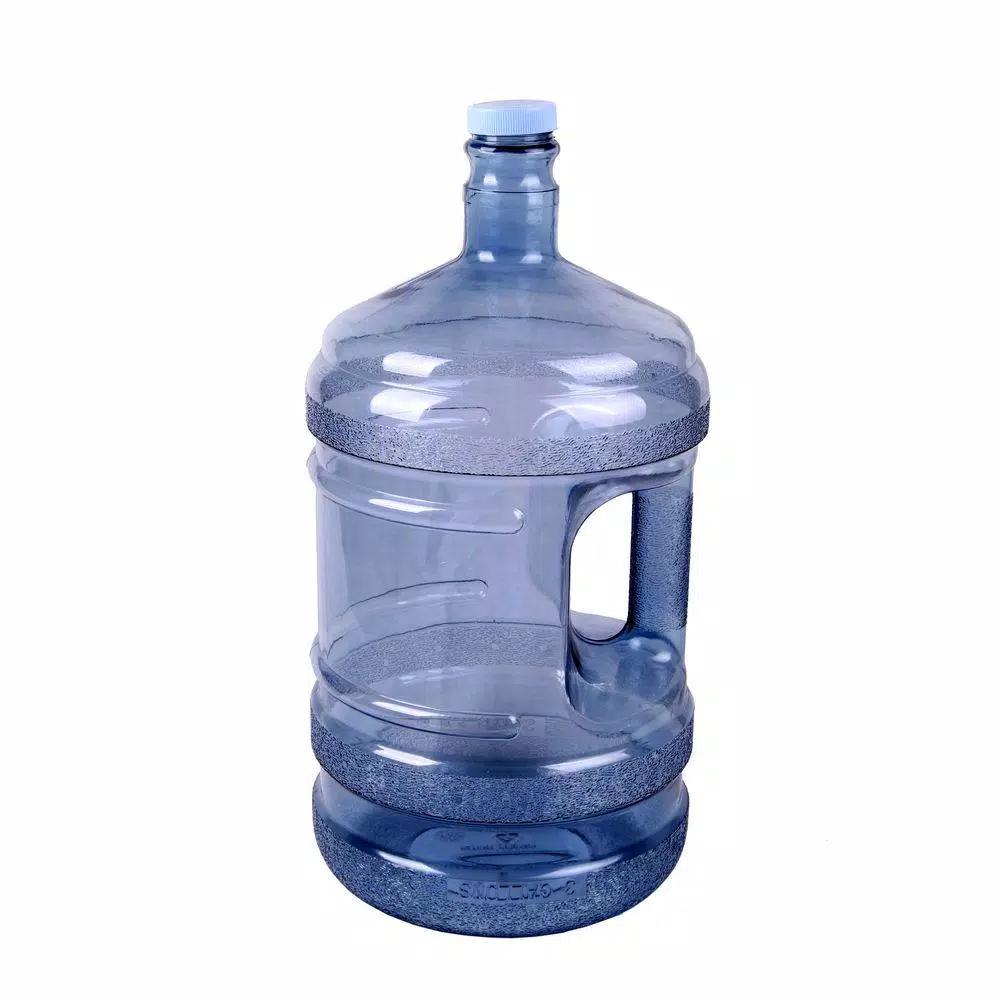 ORE International 5 Gallon Clear Water Bottle with Built-in Handle, Reusable Food-Grade Polycarbonate
