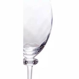 Abigails Romanza All Purpose Wine Glass Set, Handmade Clear Glass, Set of 4 thumbnail 2